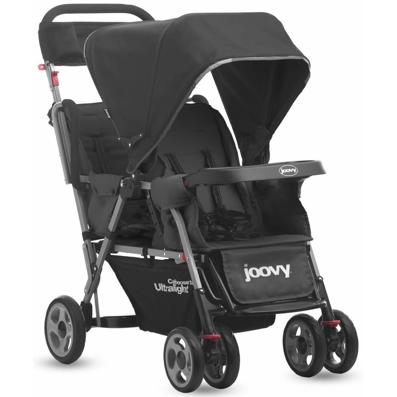 Joovy Caboose Too Ultralight Stand-On Tandem Stroller in Black