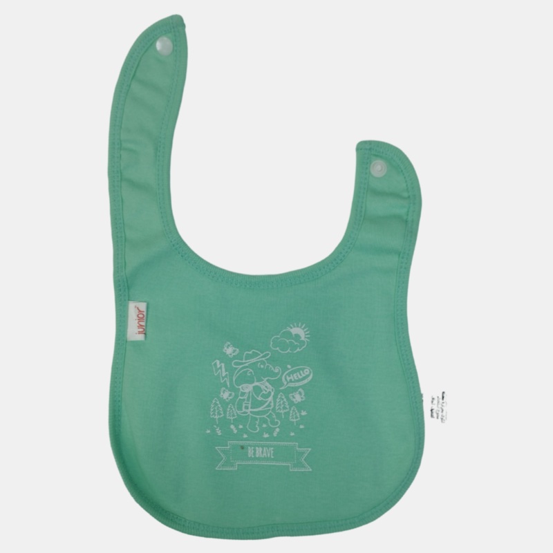 Unisex Baby Mint Be Brave Bib