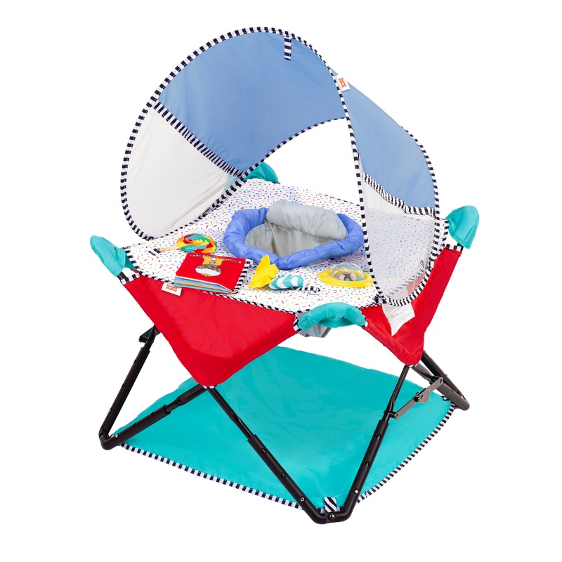 Bright Starts Pop ‘N Jump Portable Activity Jumper – Sweet Treats