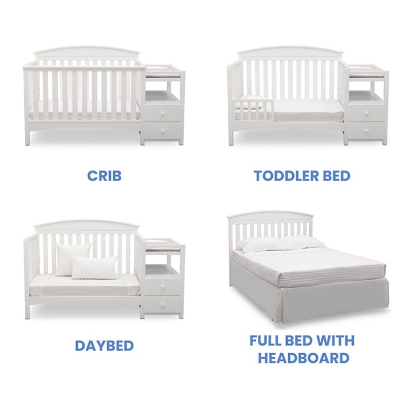 Delta Children Abby Crib N Changer