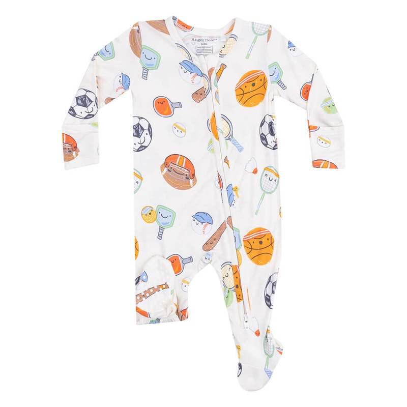 ADR 2 Way Zipper Footie Sports Ball Friends