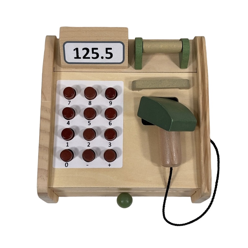 Coco Village Wooden Cash Register