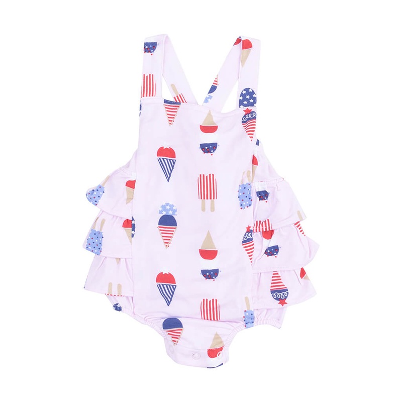 Ruffle Sunsuit – American Ice Cream