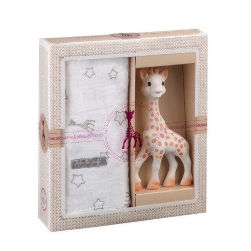 Sophie La Girafe Birth Set with Swaddle