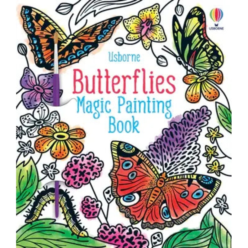 Usborne Butterflies Magic Painting Book