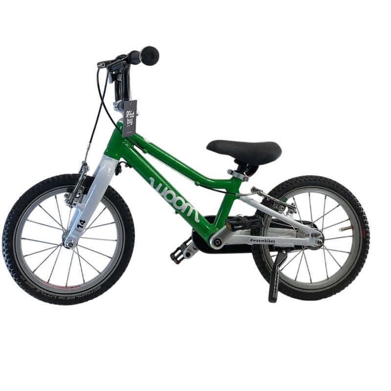 Woom 2 Bike- 14, Woom Green