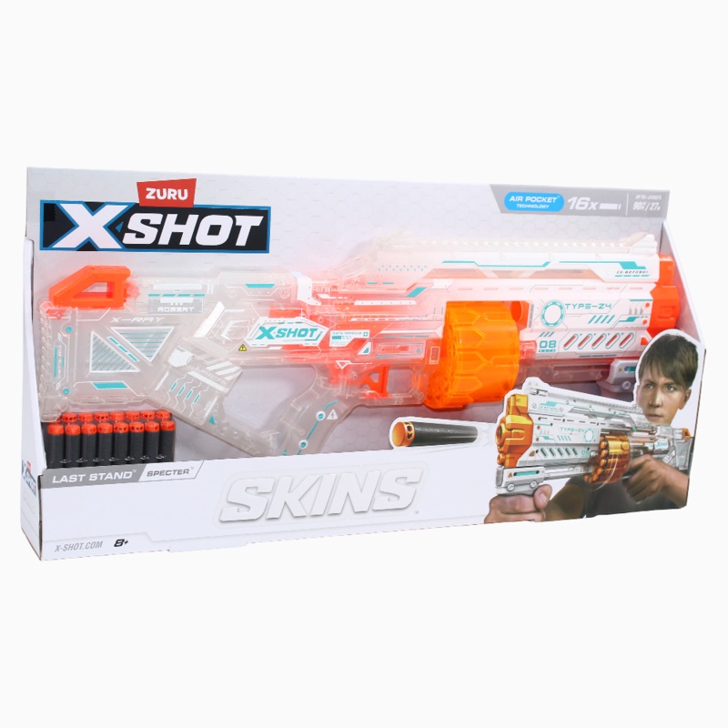 Zuru X-Shot Skins Specter  Loadable Blaster with 16 Darts