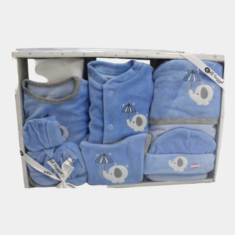 Blue Baby Layette Set