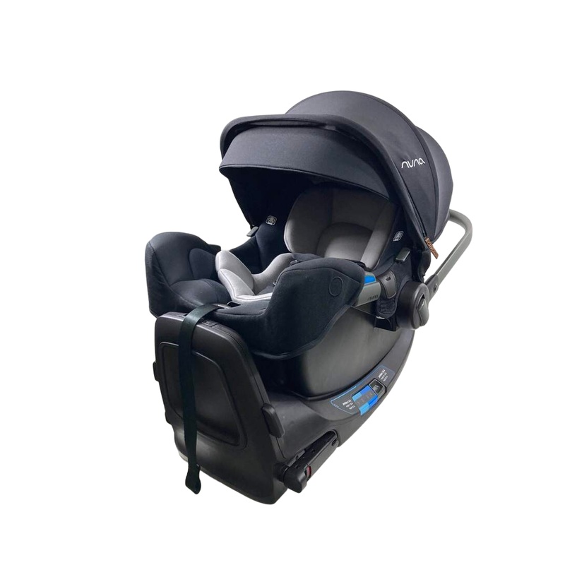 Nuna PIPA rx Infant Car Seat, 2023, Caviar