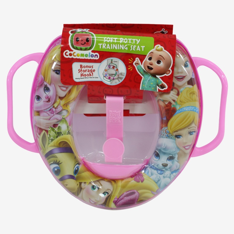 Toilet Seat with Handles  Princess Theme (Pink)