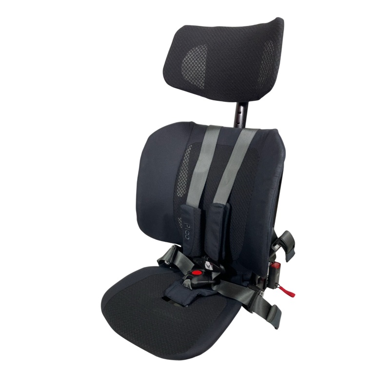 WAYB Pico Portable Car Seat Bundle, 2023, Jet, with Carry Bag