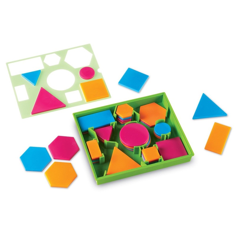 Brights! Attribute Blocks Desk Set