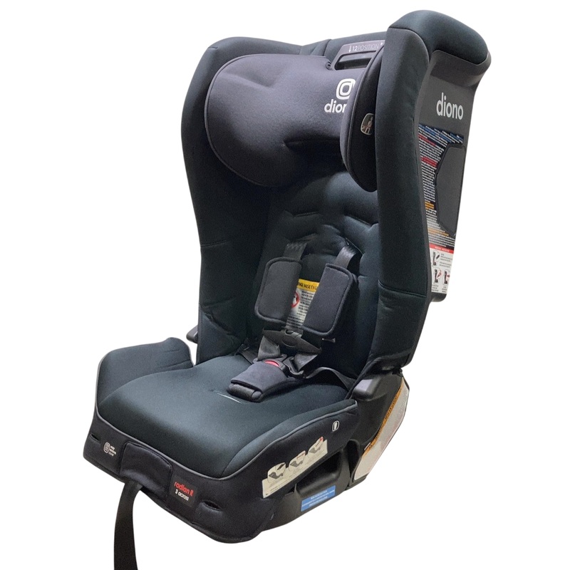 Diono Radian 3R SafePlus Convertible Car Seat, 2023, Black Jet