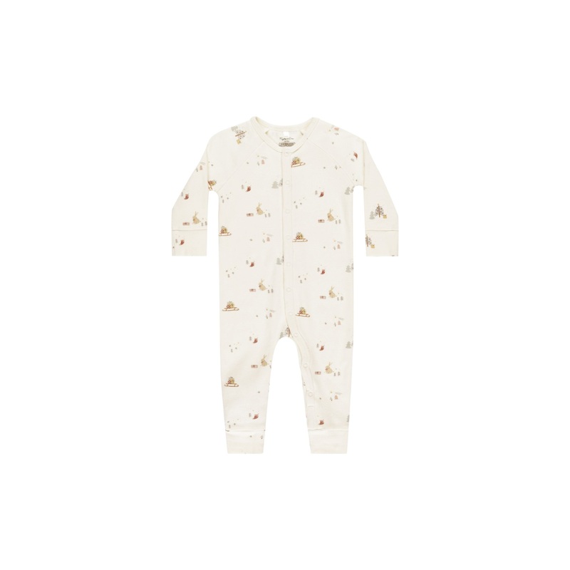 Rylee + Cru Organic Long John Pajamas – Presents