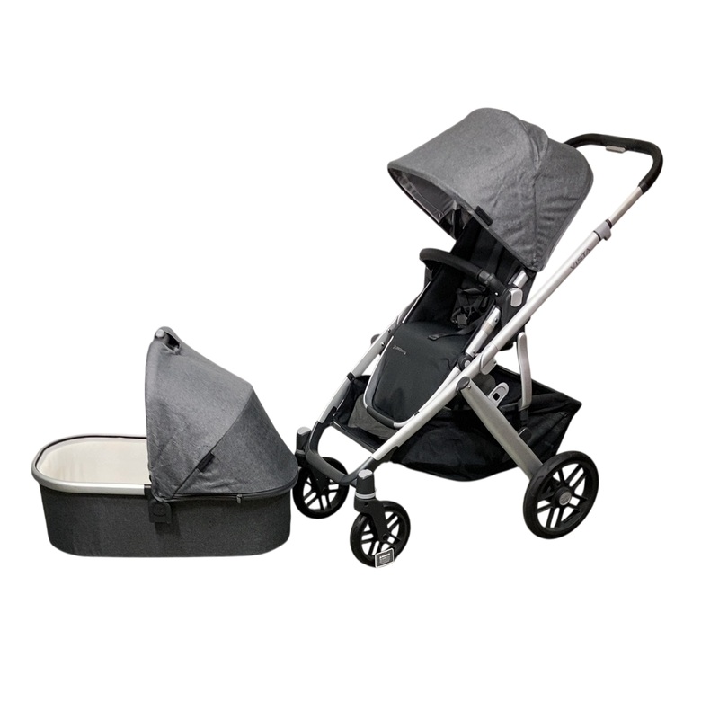 UPPAbaby VISTA V2 Stroller, 2021, Jordan (Charcoal Melange)