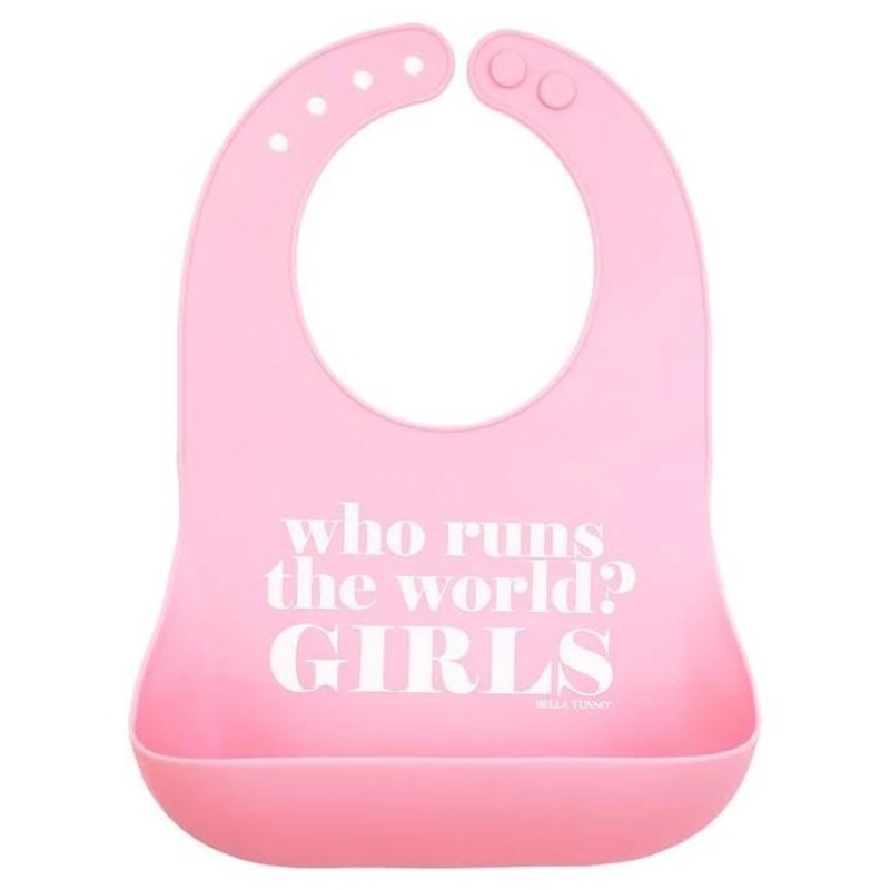 Bella Tunno Who Runs the World Wonder Bib