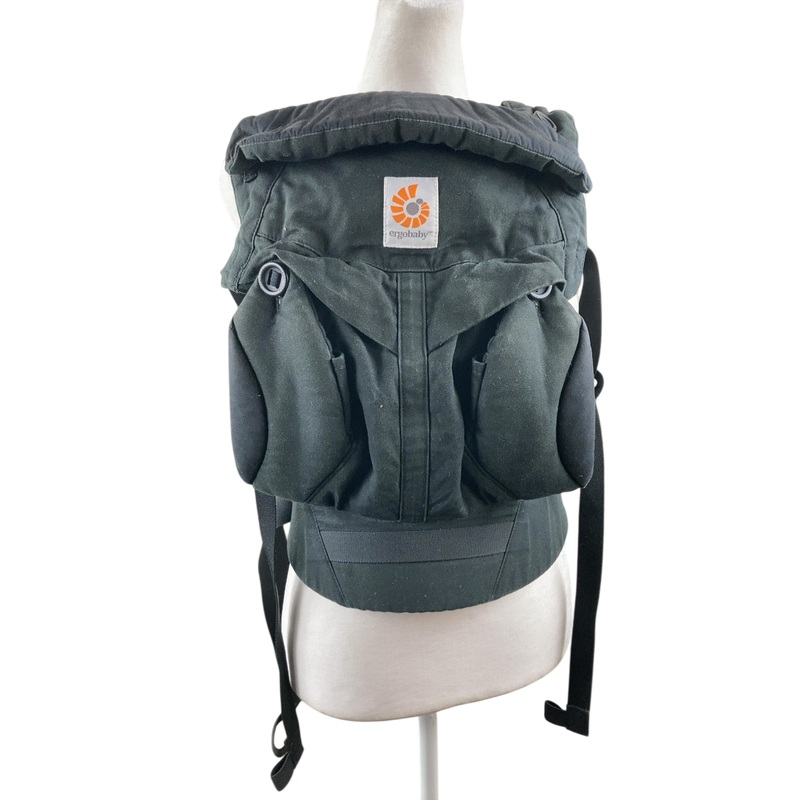 Ergobaby 360 All Positions Cotton Baby Carrier, Pure Black