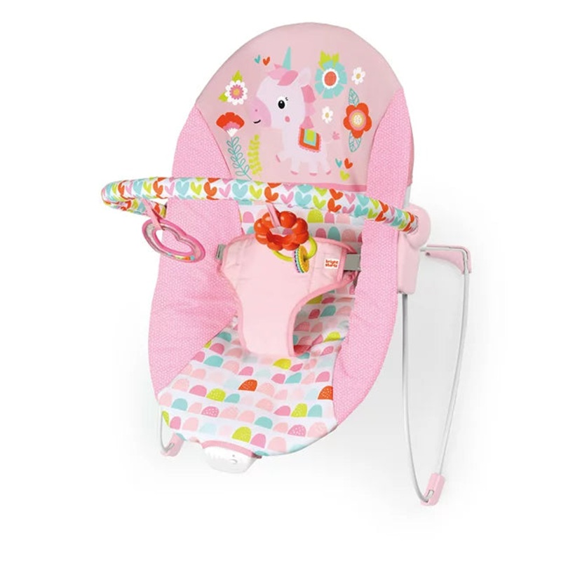 Fancy Fantasy Vibrating Baby Bouncer – Pink