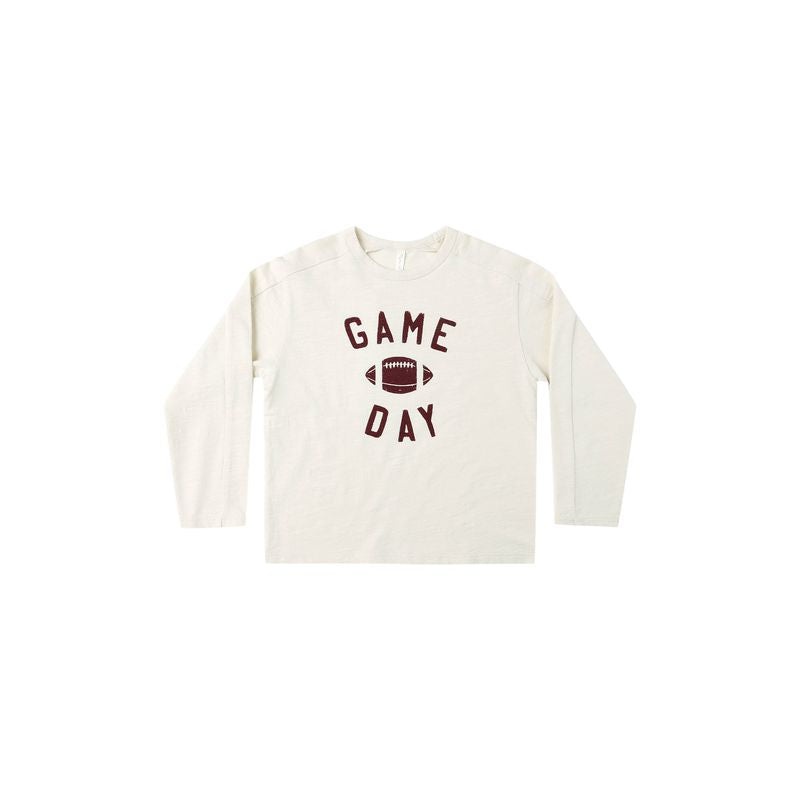 Rylee + Cru Long Sleeve Paneled Tee – Game Day