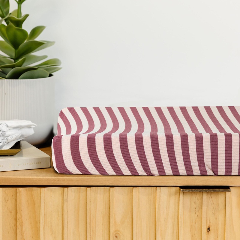 Addison Ribbed Changing Pad Cover