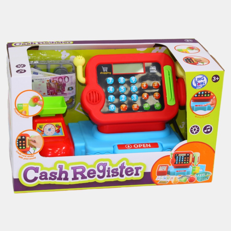 Cash Register Play Set for Kids