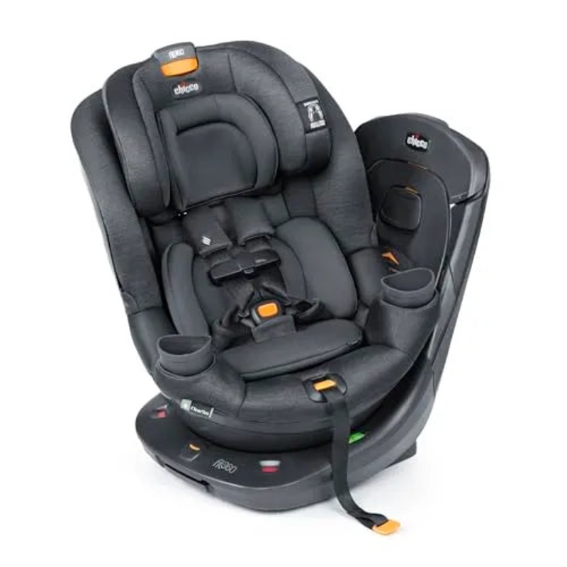 Fit360 ClearTex Rotating Convertible Car Seat – Slate (See Description)