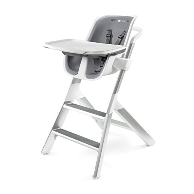 4moms High Chair, White and Grey