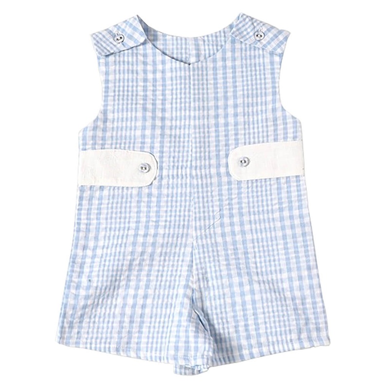 Quincy Seersucker Short Romper