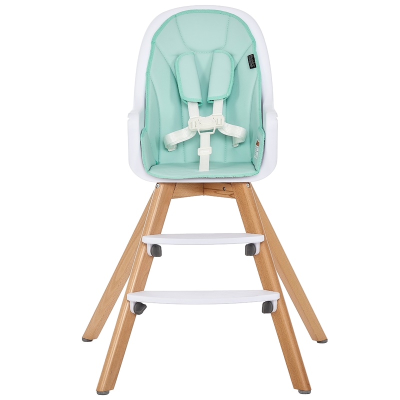 Zoodle 3-in-1 High Chair and Booster – Mint