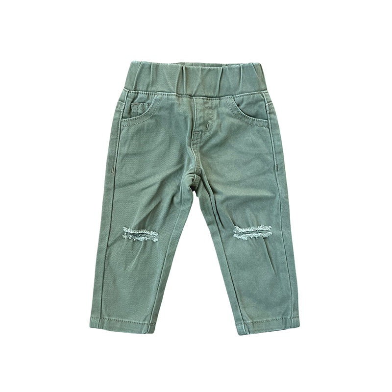 Denim Jeans – Olive