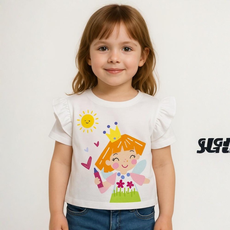 Girls Cotton Blouse – Little Princess