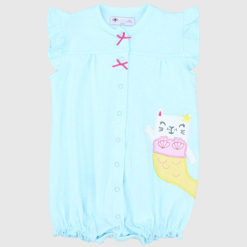 Mermaid Cat Sleeveless Romper