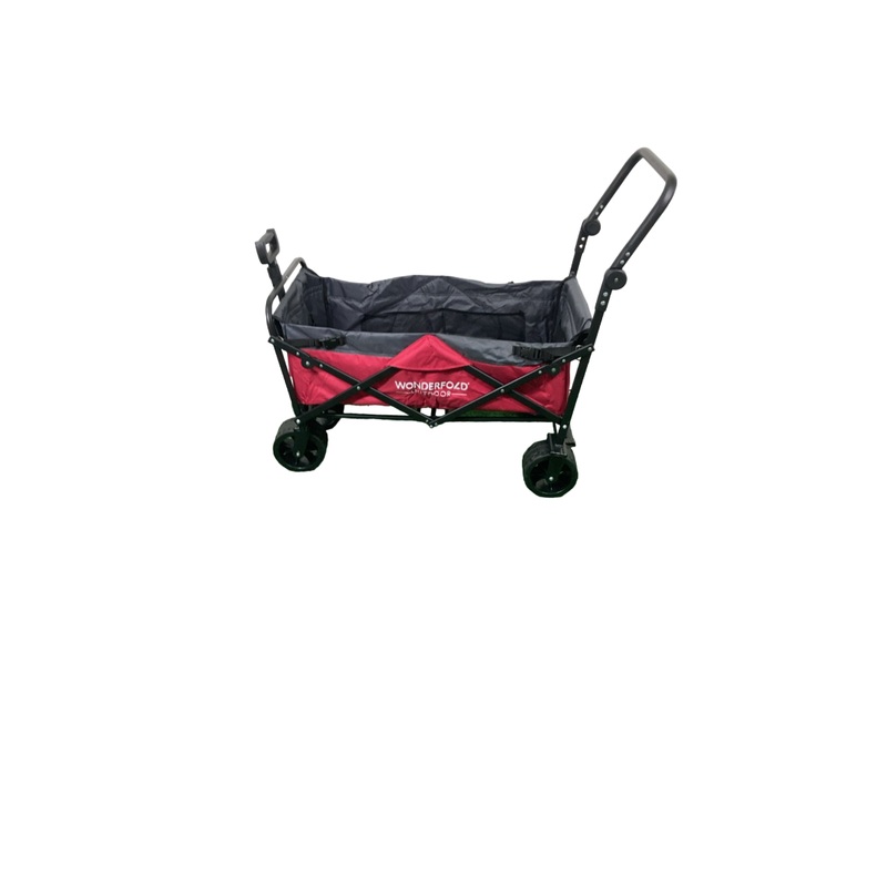 Wonderfold S3 Outdoor Utility Wagon, Burgundy