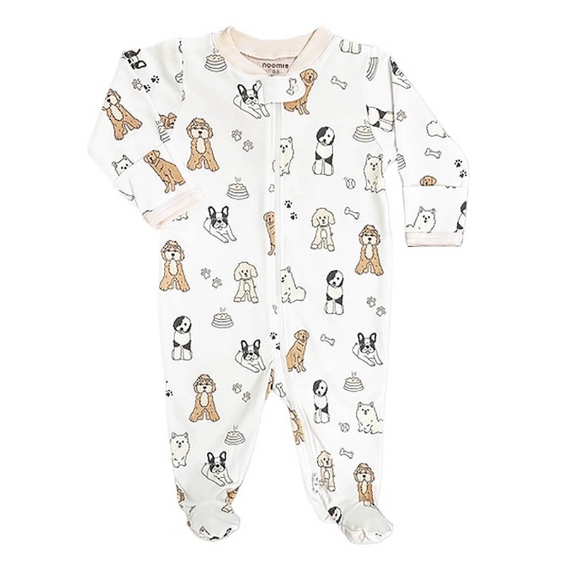 Zipper Footie Doggie Day Care