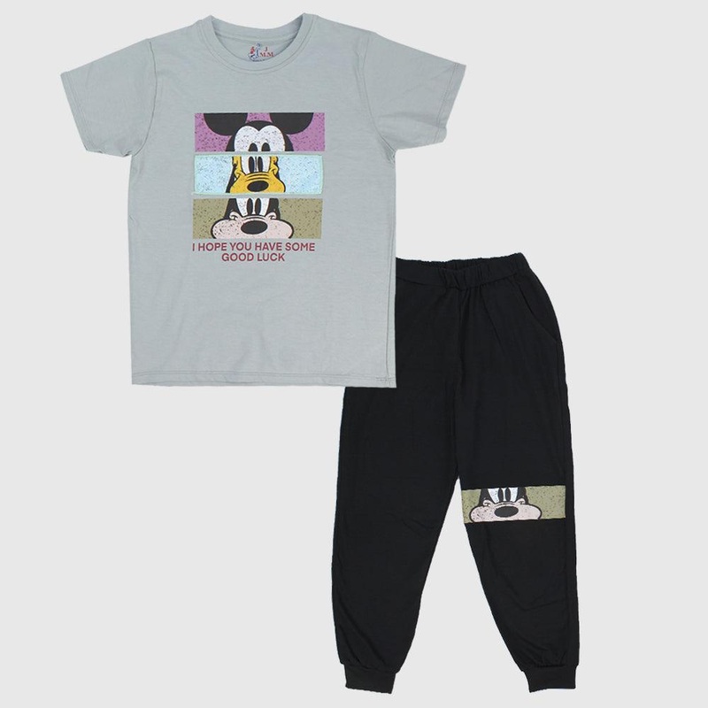 Mickey Mouse & Friends Short-Sleeved Pajama