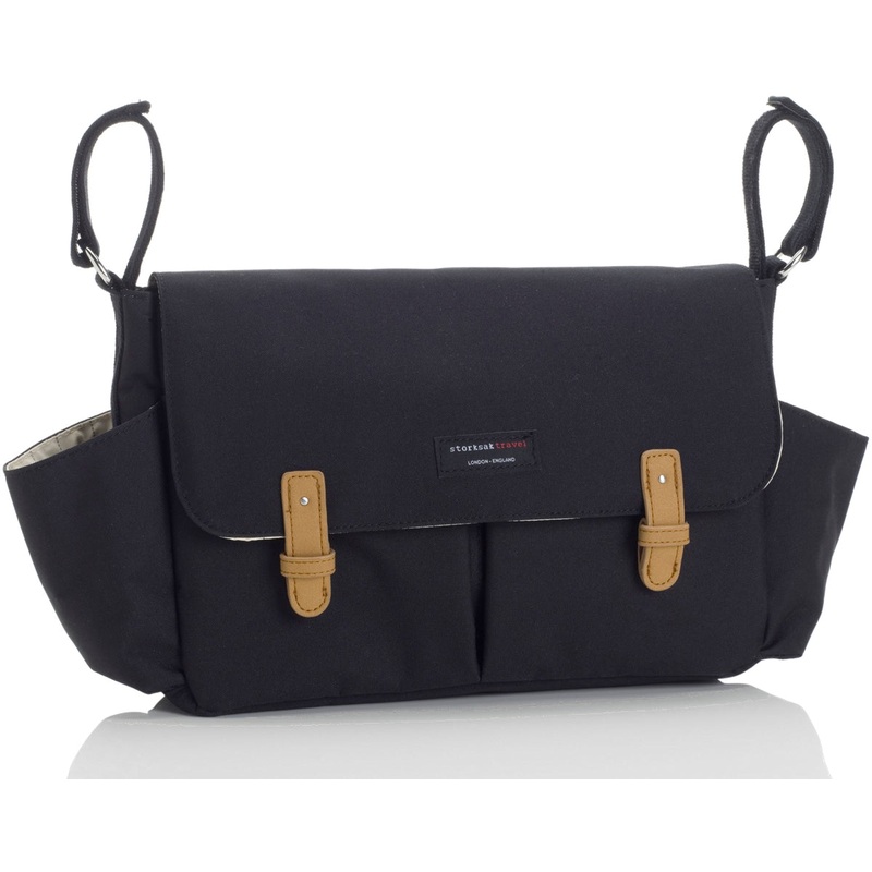 Storksak Travel Stroller Organizer – Black