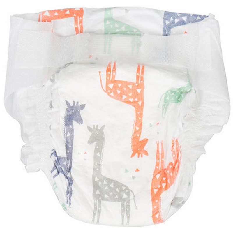 The Honest Company Diaper Pack in Multi-Colored Giraffes – Size 4 (22-37 lbs)