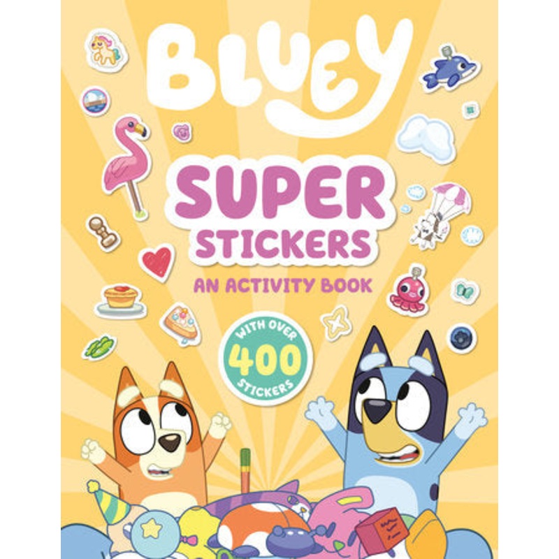 Bluey Super Stickers, an Activity Book