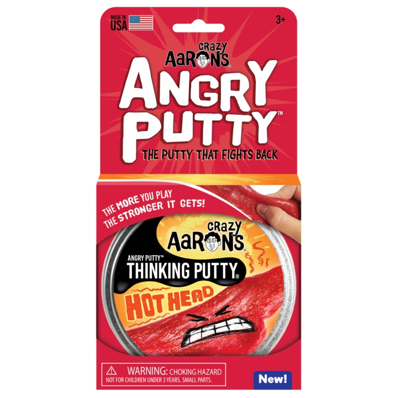 Fired Up Cinnamon Ginger Scentsory Thinking Putty