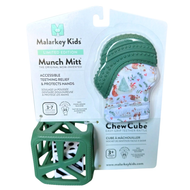 Green Munch Mitt Gift Set