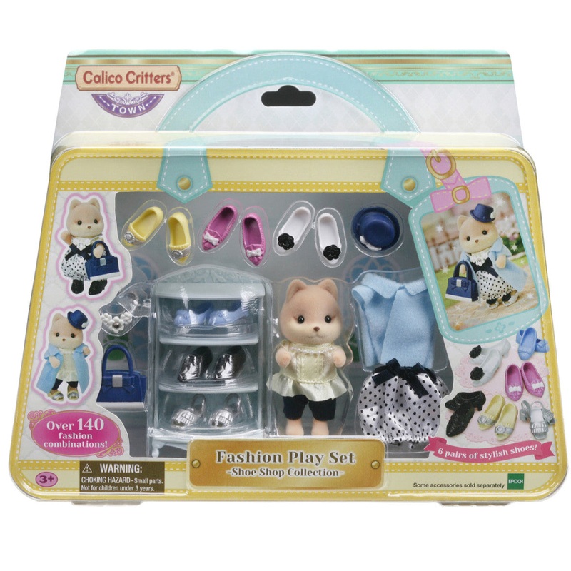 Calico Critters Fashion Play Set – Shoe Shop Collection