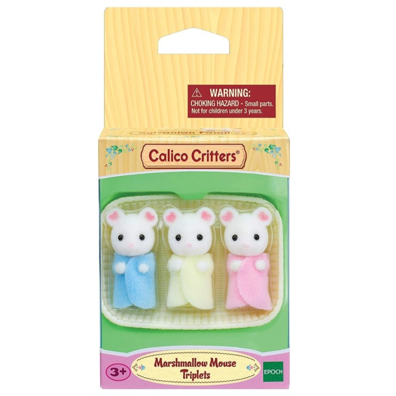 Calico Critters Marshmallow Mouse Triplets