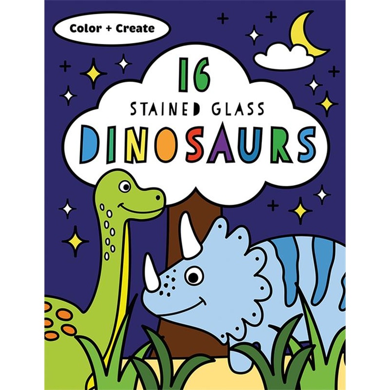 Stained Glass Dinosaurs