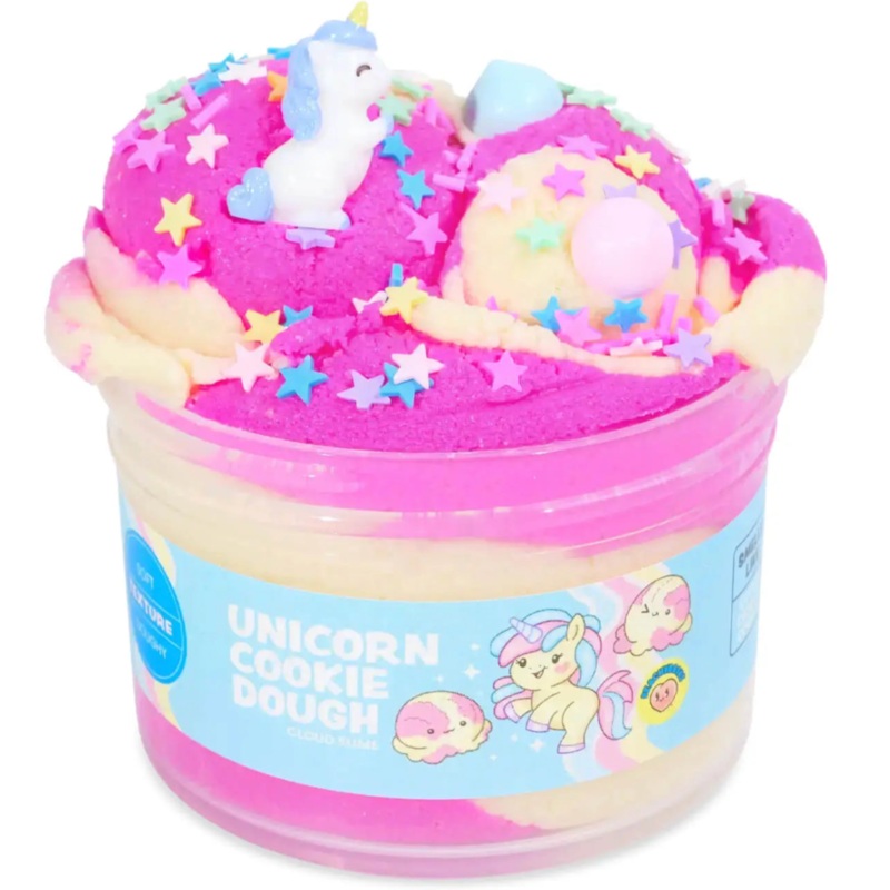 Unicorn Cookie Dough Slime