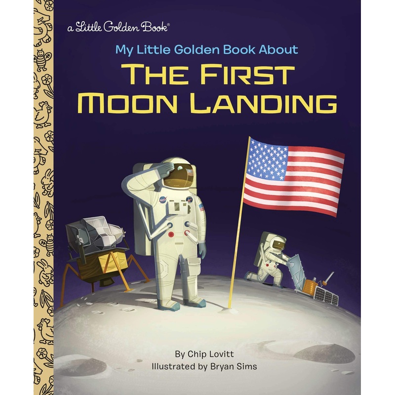 The First Moon Landing Little Golden Book