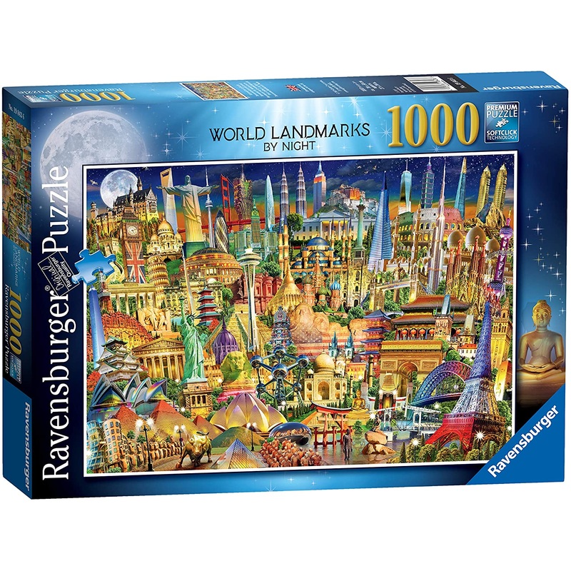 World Landmarks 1000 Piece Puzzle