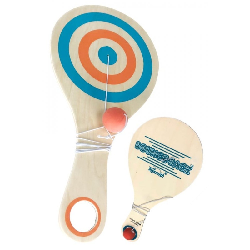 Bounce-Back Paddle Ball