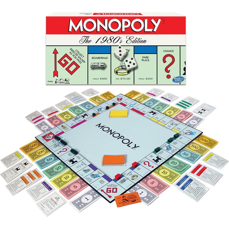 Monopoly The 1980″s Edition