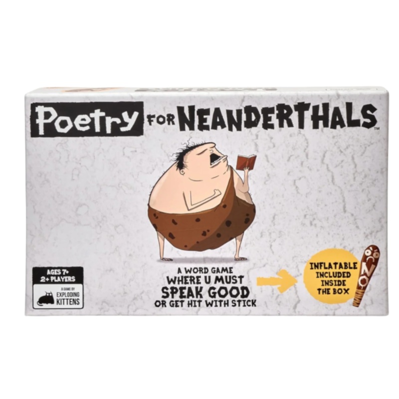 Poetry for Neanderthals