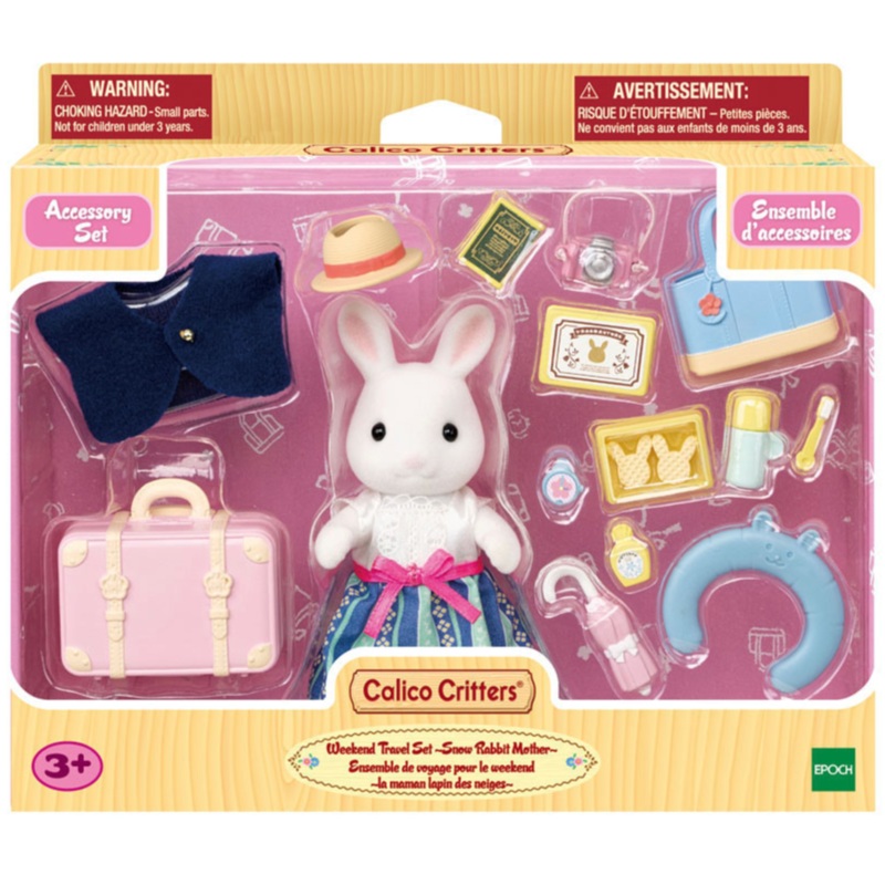 Calico Critters Weekend Travel Set